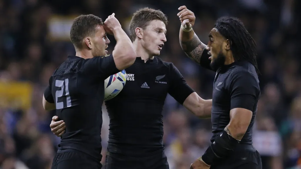 Radost ragbistů Nového Zélandu