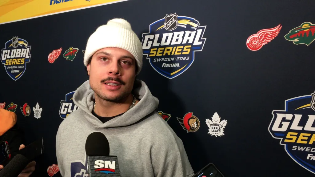 Auston Matthews z Toronta Maple Leafs