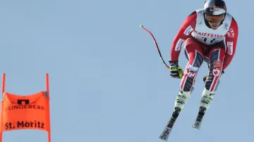 Kanadský veterán Erik Guay byl hrdinou rychlostních disciplín