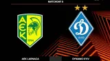 Sestřih utkání AEK Larnaca - Dynamo Kyjev