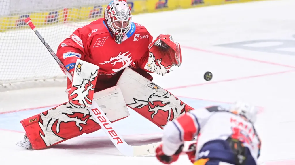 Utkání Pardubice – Třinec