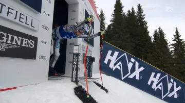 Jízda Ester Ledecké v super-G na finále SP v Lillehammeru