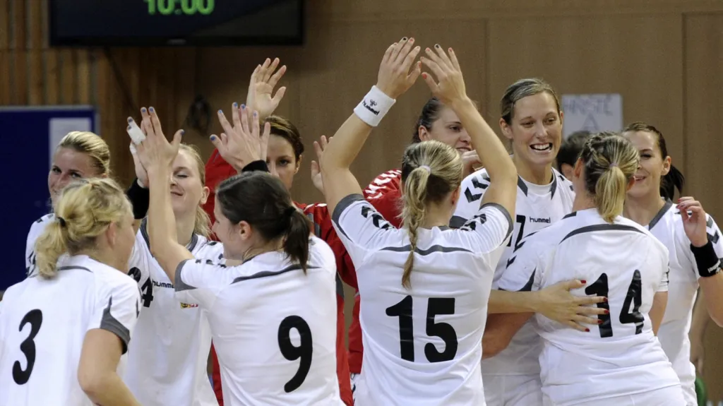 Radost českých házenkářek