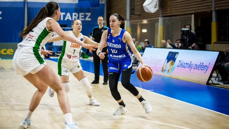 Závěr utkání Žabiny Brno – Salamanca