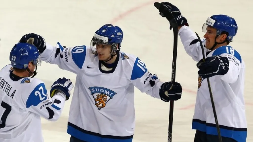 Radost finských hokejistů