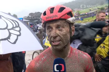 Ondřej Cink po short tracku v Leogangu