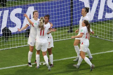 Radost anglických fotbalistek