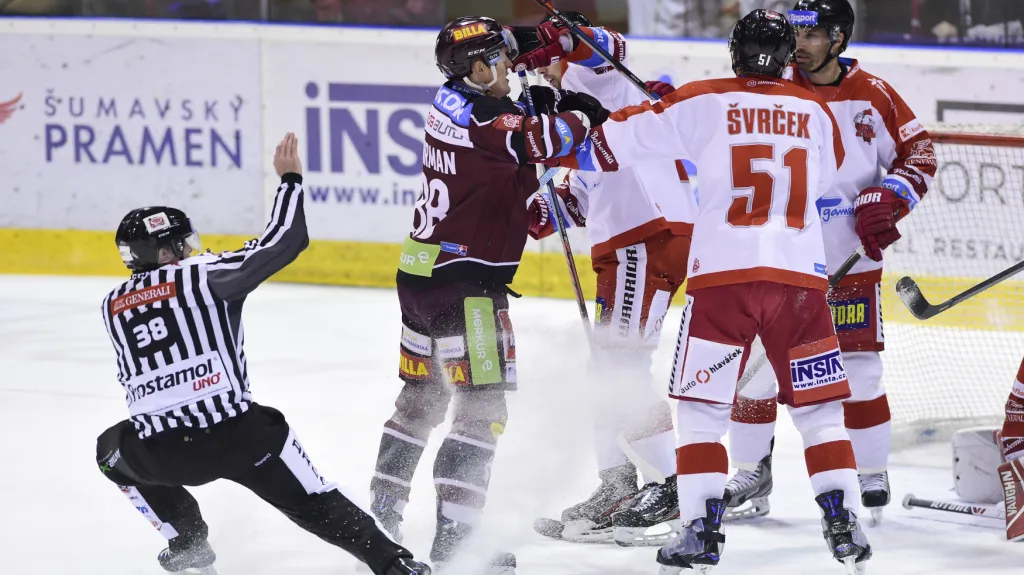 Utkání Olomouc - Sparta