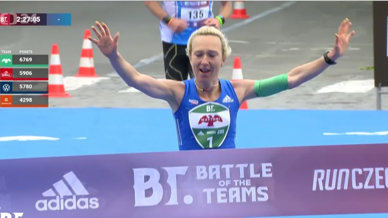 Vrabcová po mateřské atakovala maratonský rekord, má limit na OH