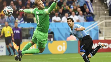 Anglický brankář Joe Hart