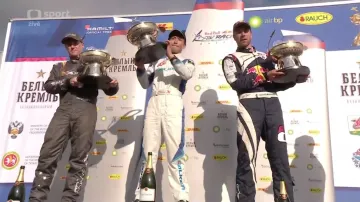 Slavnostní ceremoniál po závodě v Kazani