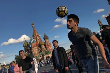 Rusko žije fotbalem. Pochopitelně také na Rudém náměstí