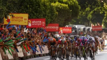 Závěr 2. etapy Vuelty