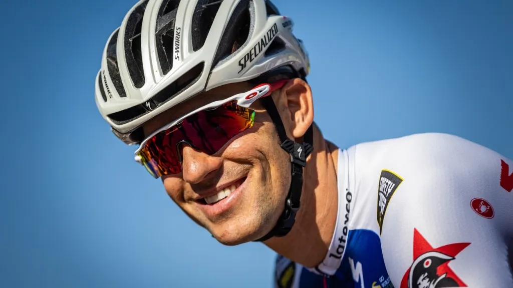 Zdeněk Štybar na mistrovství světa v gravelových závodech