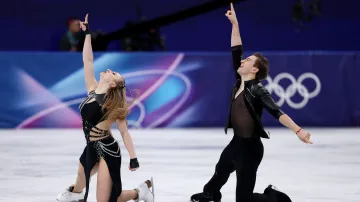 Rytmický tanec Kateřiny a Daniela Mrázkových