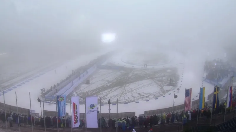 Sestřih sprintu biatlonistek v Oberhofu