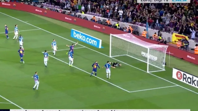 Messi sestřelil Espaňol hattrickem