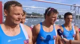 Čtyřkajak byl s šestým místem ve finále spokojený