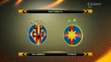 Sestřih utkání Villarreal - Steaua Bukurešť