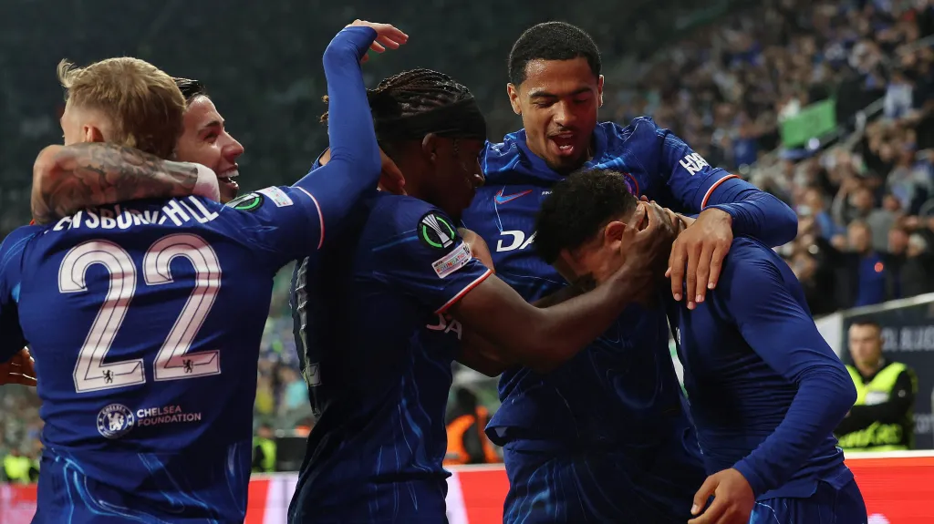 Radost hráčů Chelsea