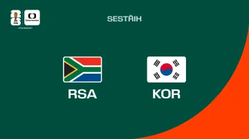 Sestřih utkání JAR – Jižní Korea