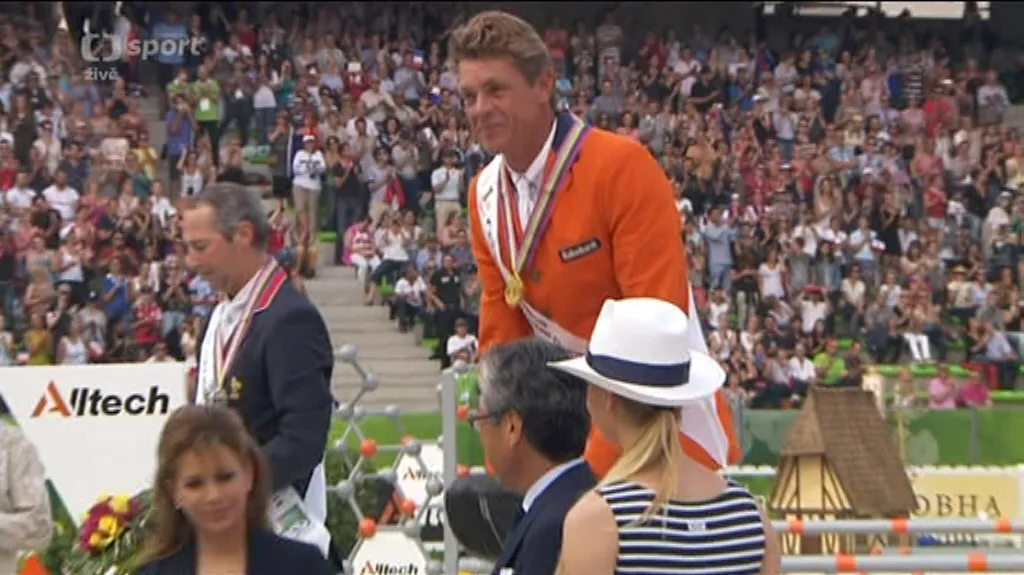 Parkur na Světových jezdeckých hrách vyhrál Nizozemec Dubbeldam