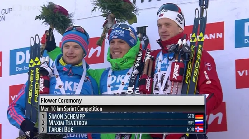 Schempp vyhrál sprint v Anterselvě - sestřih závodu