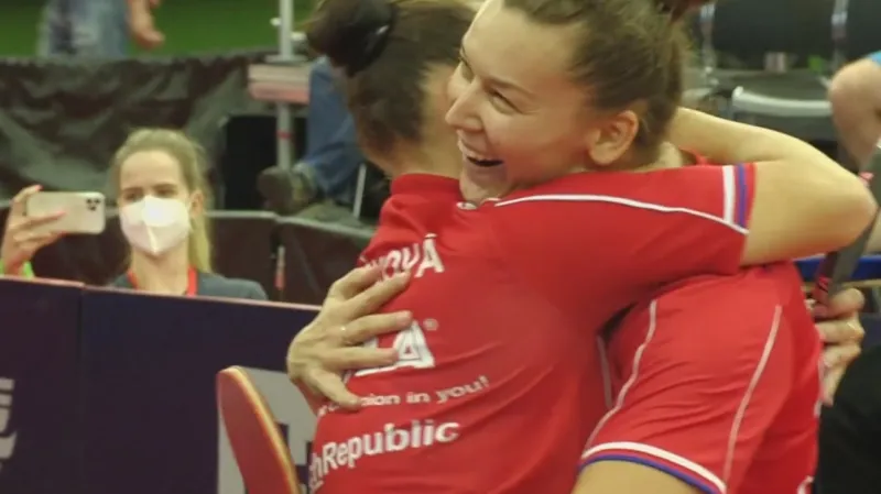 Závěr vítězného finále a ohlas Blaškové s Tomanovskou