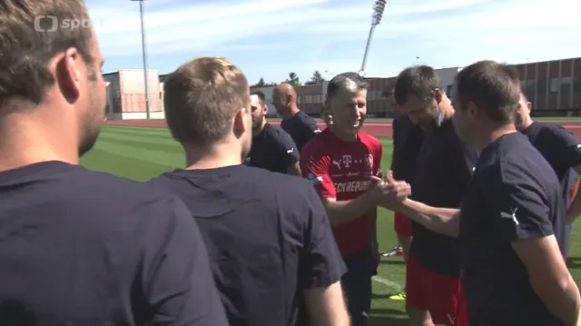 Šilhavý vedl netradiční trénink - novinářský