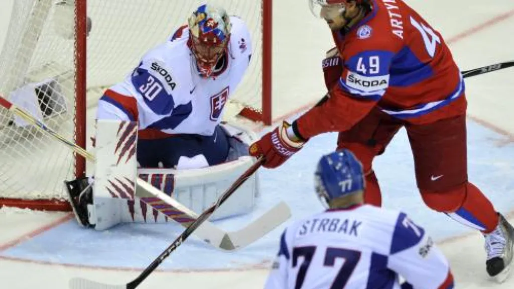 Utkání Rusko - Slovensko