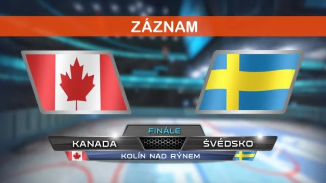 Záznam finálového utkání Kanada - Švédsko