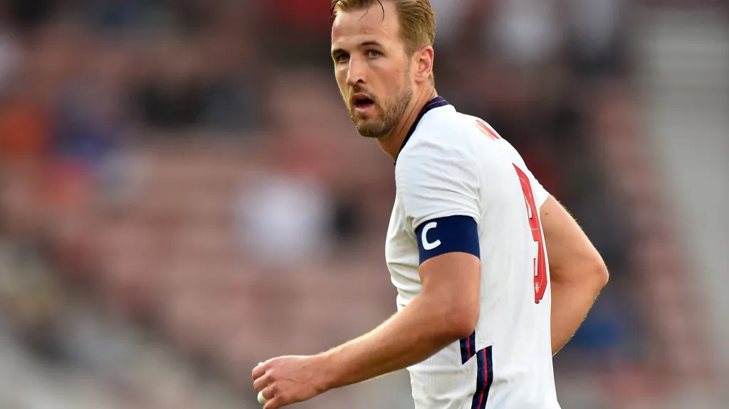 Harry Kane v dresu anglické reprezentace