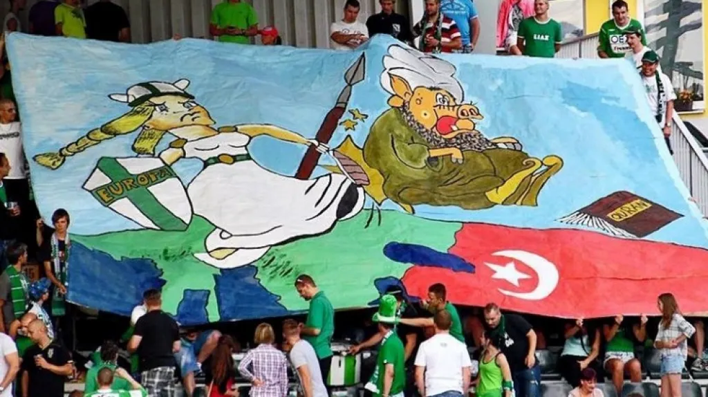 Transparent fanoušků Jablonce