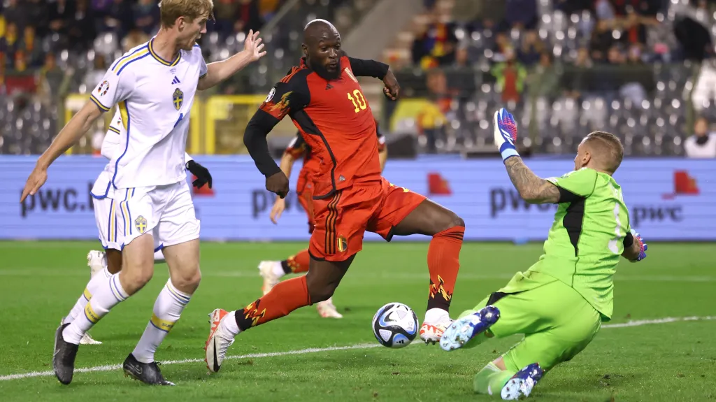 Utkání Belgie – Švédsko