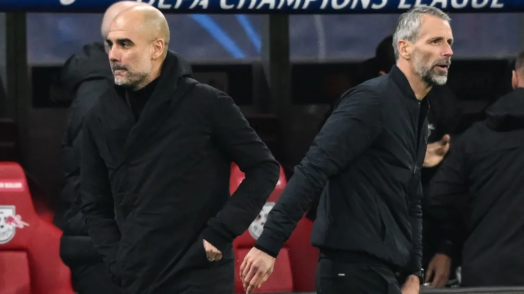 Pep Guardiola a Marco Rose