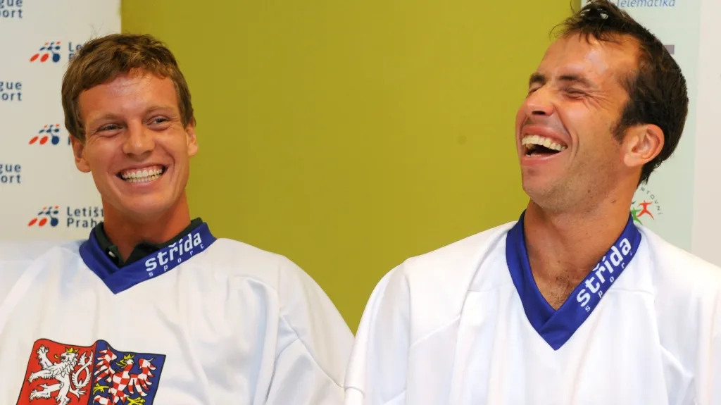 Tomáš Berdych a Radek Štěpánek