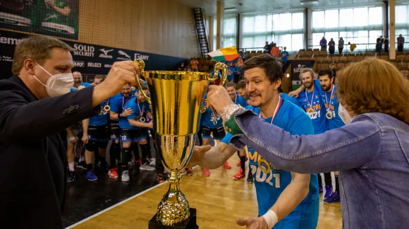 Házenkáři Plzně vyhráli rozhodující finále v Karviné a získali český titul