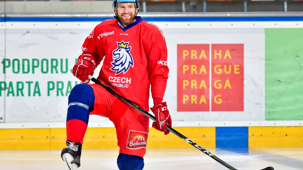 Trénink české reprezentace