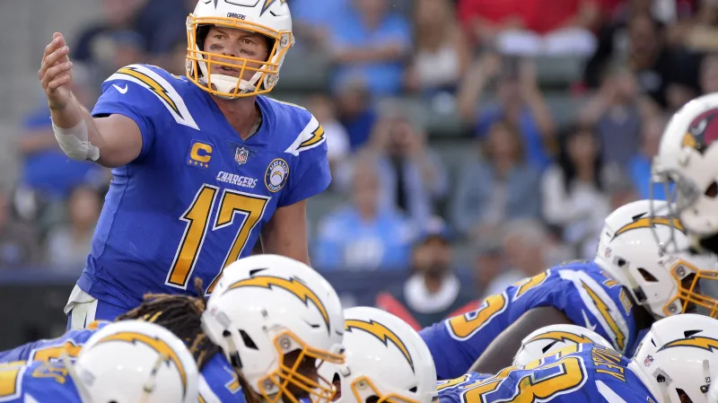 Quarterback LA Chargers Philip Rivers