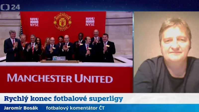 Bosák v Horizontu ČT24: Rychlý konec Superligy je jenom dobře