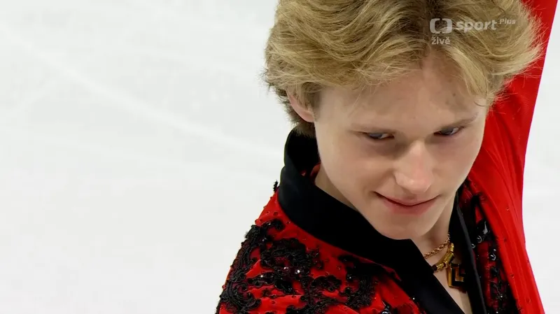 Krátký program Ilii Malinina na GP Francie