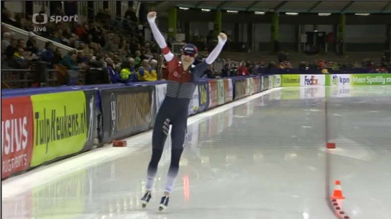 Zlatá jízda Martiny Sáblíkové na 3 000 metrů