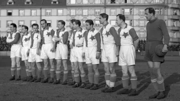 Tým Slavie v roce 1939
