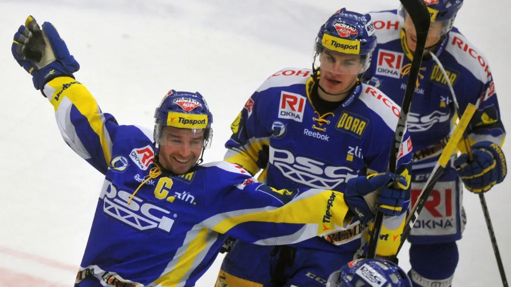 Slavící hráči Zlína