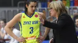 Basketbalistky USK se výhrou ve Francii přiblížily postupu