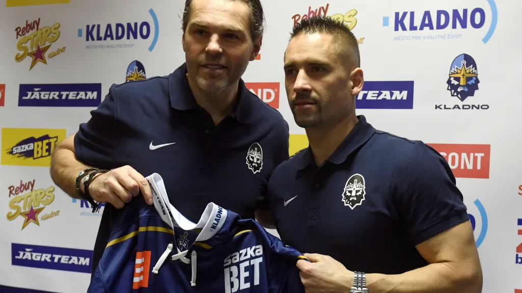 Jaromír Jágr představil Tomáše Plekance jako hráče Kladna