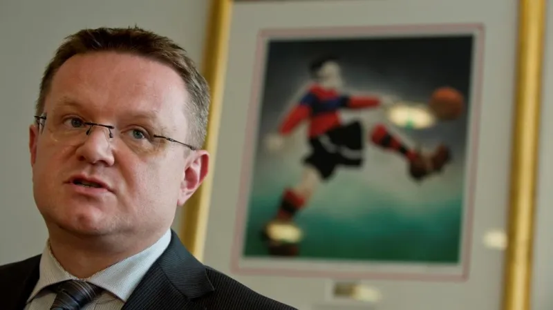 Předseda Disciplinární komise FAČR Richard Baček