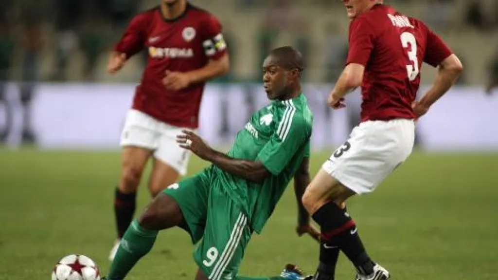 Utkání Panathinaikos Atény - AC Sparta Praha