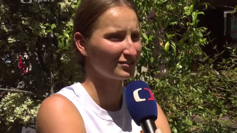 Vondroušová: Soupeřce jsem nedala moc šancí se chytit