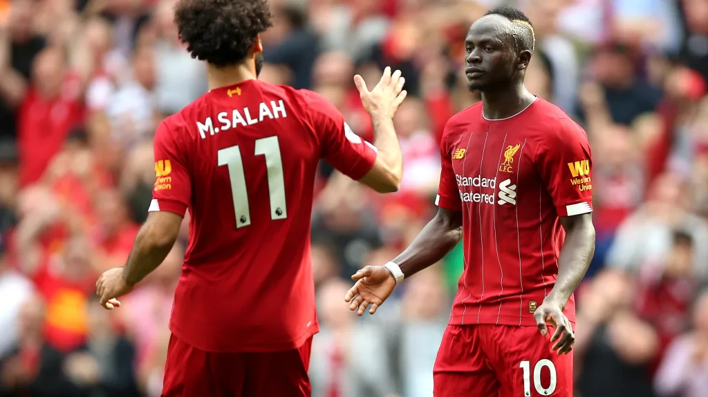 Hvězdné duo Liverpoolu Mohamed Salah - Sadio Mané